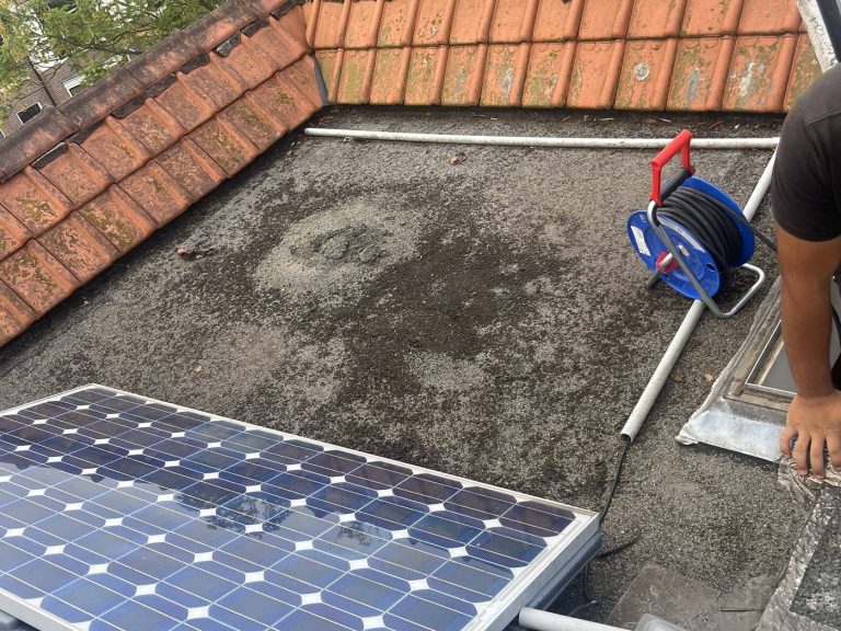 Bitumen dakbedekking vervangen in Haarlem door Klanderman Dak Renovatie